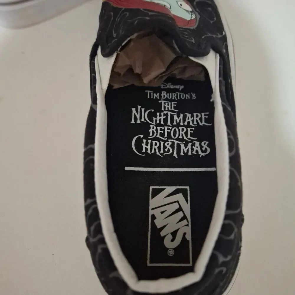 Nightmare Before Christmas VANS Shoes Jack & Sally Size 6